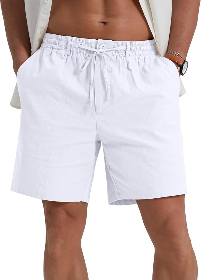 Sailwind Men's Linen Casual Shorts